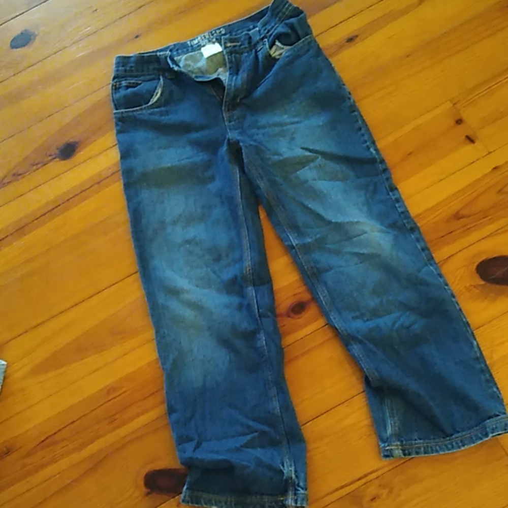 Boys jeans like new condition size 16